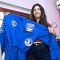 Paranaense é a primeira mulher brasileira a fazer curso de astronauta nos EUA — Foto: Reprodução/RPC