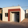 Casas modulares sustentáveis ficam prontas em dois dias — Foto: Rodrigo Machado de Souza/Divulgação